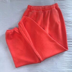 Aerie Coral/Orange Sweatpants